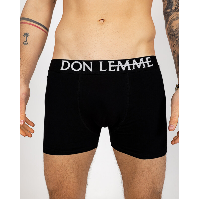 Don Lemme Duopack boxerky - černé