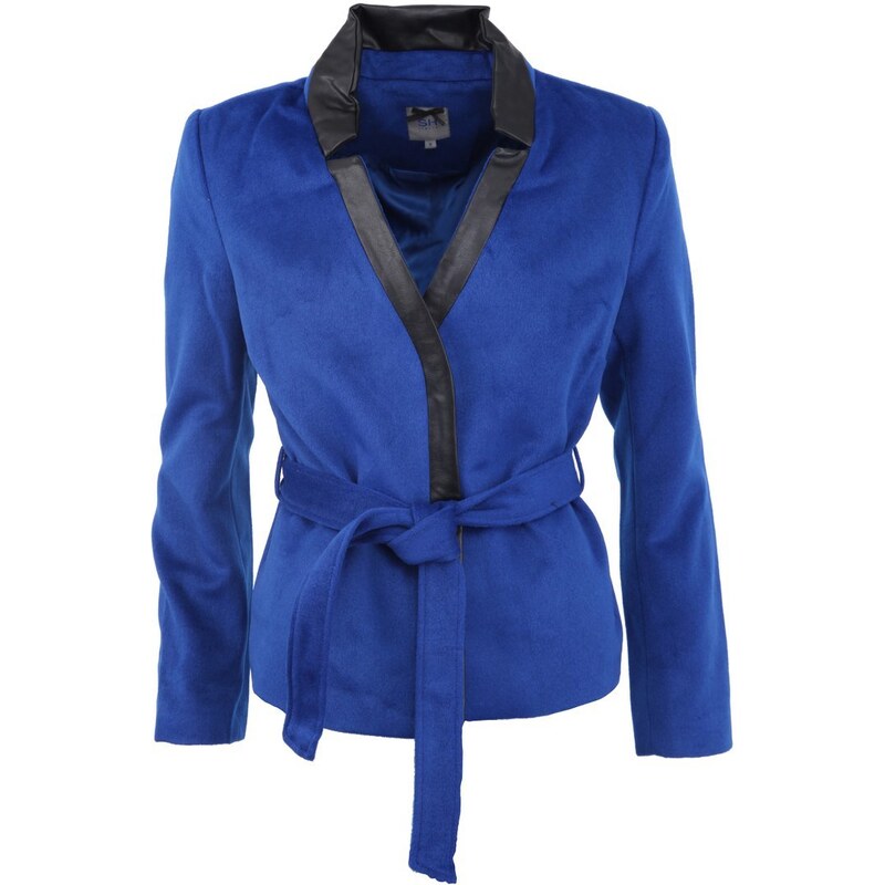 Modrý kabátek Silvian Heach Sukamoto