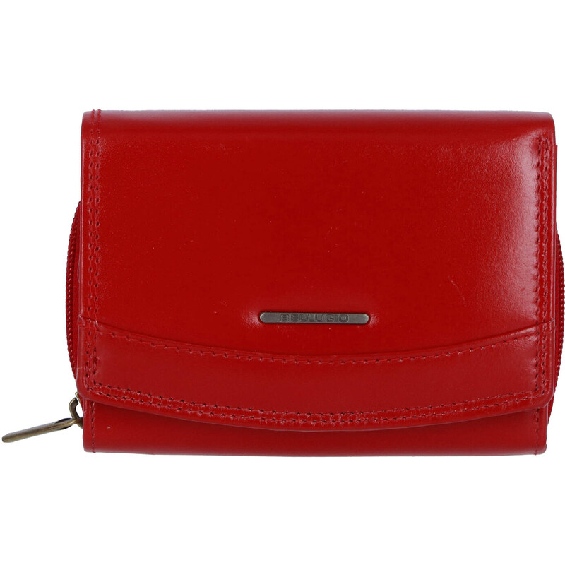 Dámská kožená peněženka červená - Bellugio Renintha červená