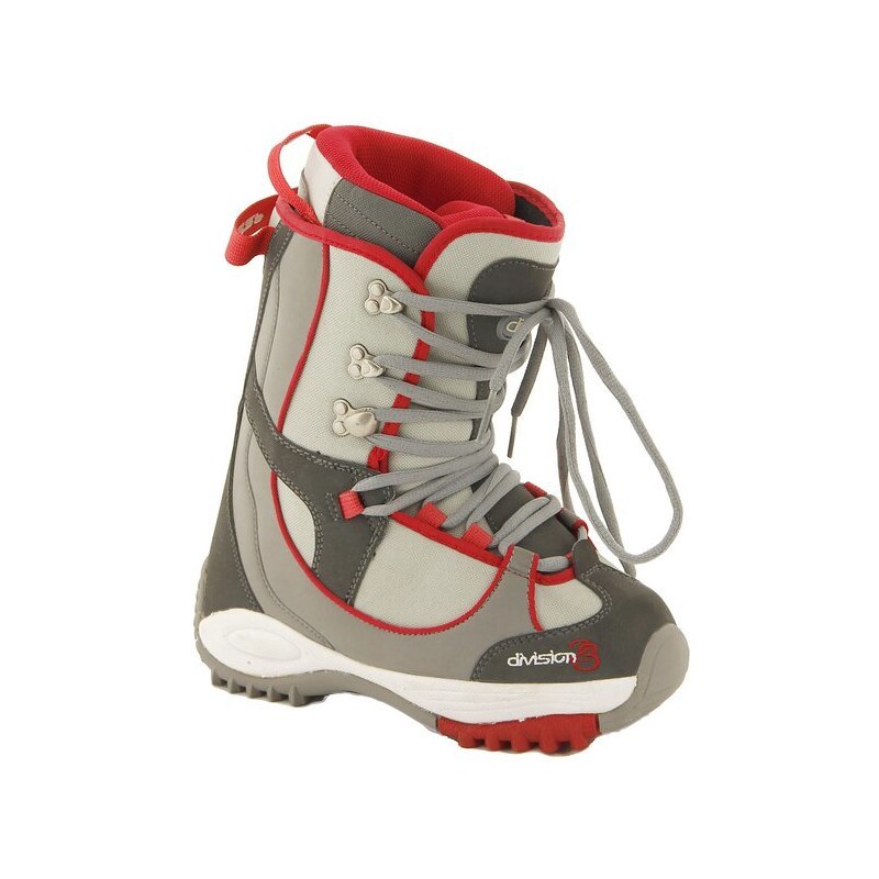Dámské boty na snowboard Division 23 nikita grey Red 35,5