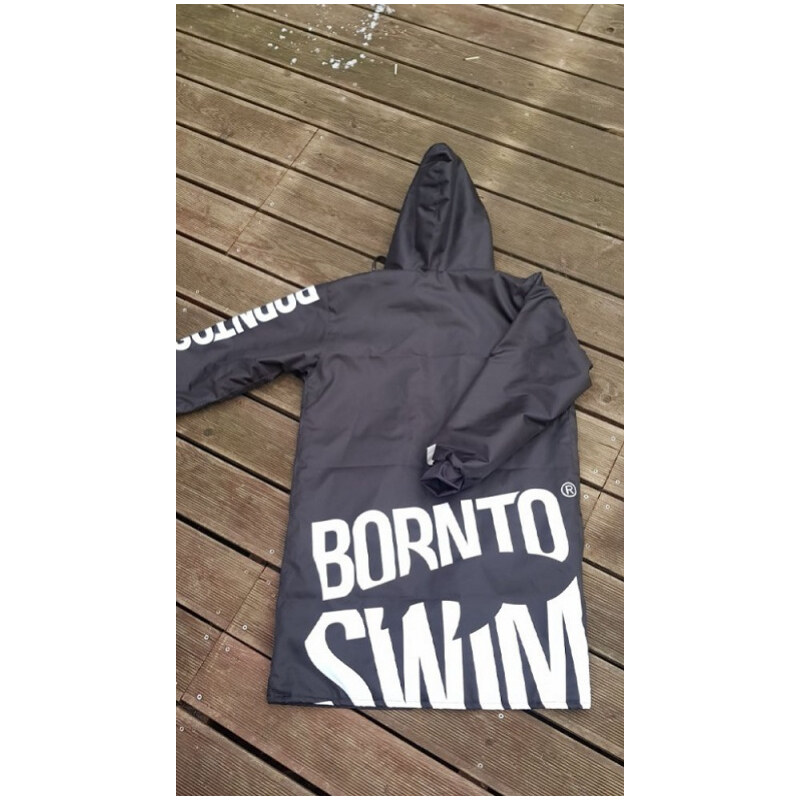 BornToSwim Parka BornTowim Gen-X Parka Black/Blue