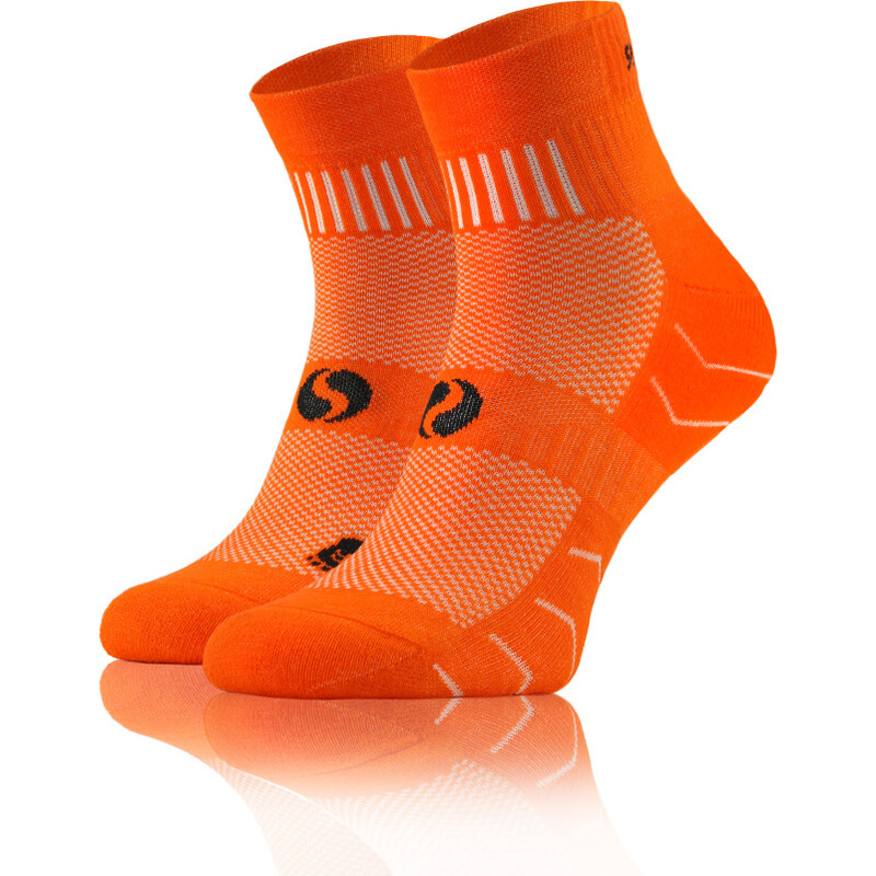 SESTO SENSO ponožky SPORT AMZ frotte - orange