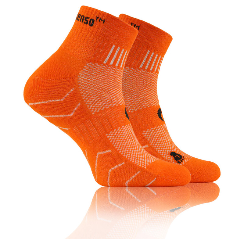 SESTO SENSO ponožky SPORT AMZ frotte - orange