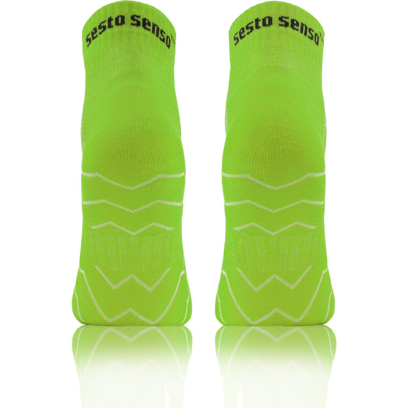SESTO SENSO ponožky SPORT AMZ frotte - zelená