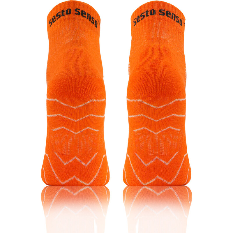 SESTO SENSO ponožky SPORT AMZ frotte - orange