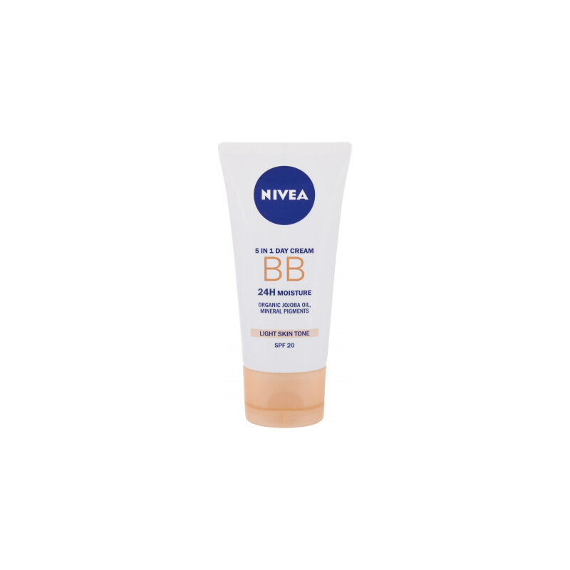 Nivea BB Cream 5in1 Day Cream SPF20 50 ml hydratační bb krém pro ženy Light