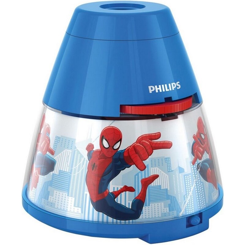 Philips 71769/40/16 - Dětský projektor DISNEY SPIDER-MAN 1xLED/0,1W