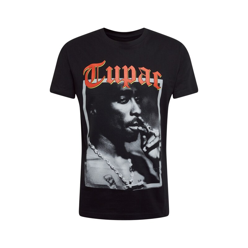 Mister Tee Tričko žlutá / světle šedá / světle červená / černá