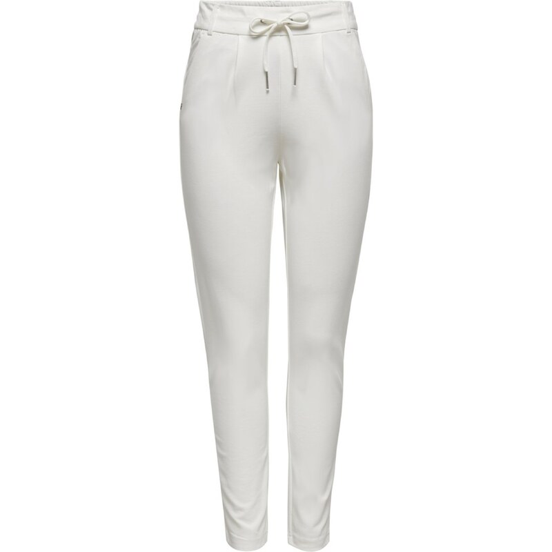 ONLY Kalhoty se sklady v pase ONLPoptrash offwhite 27928950