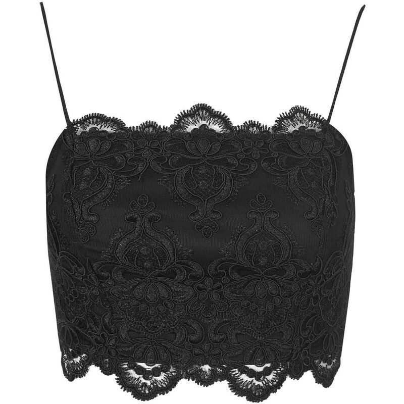 Topshop PETITE Deco Lace Bralet