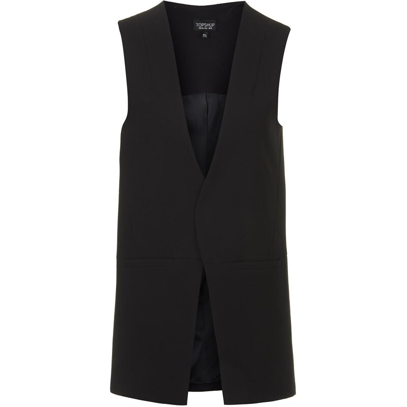 Topshop Sleeveless Tailored Jacket