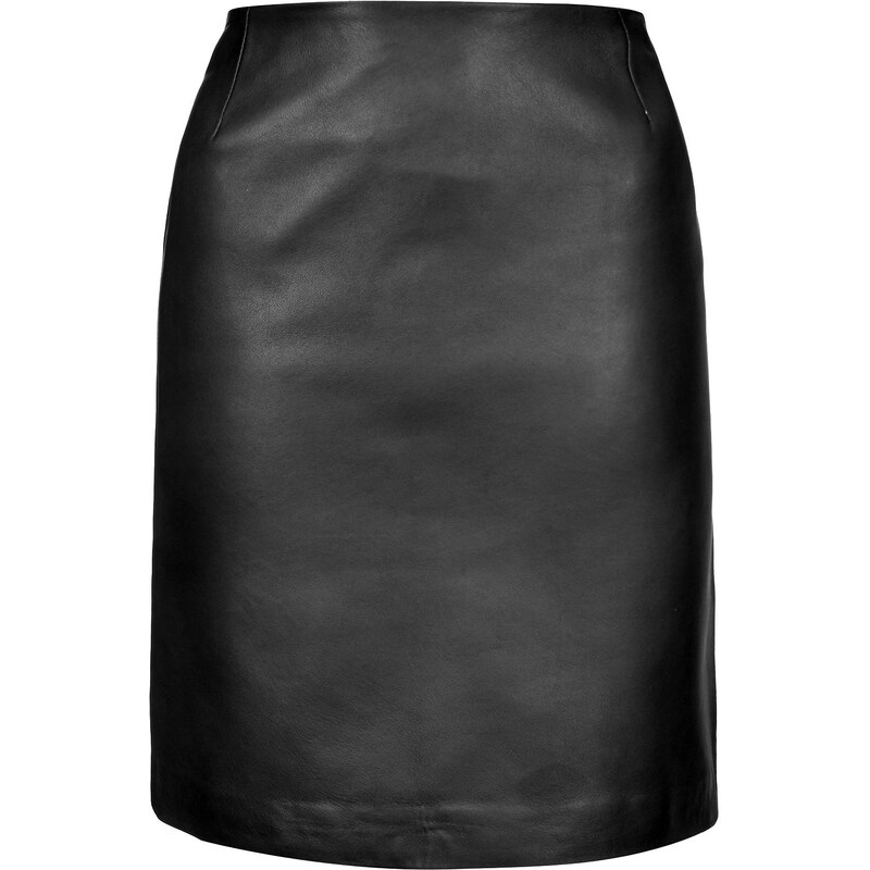 Topshop Leather Pencil Skirt by Boutique