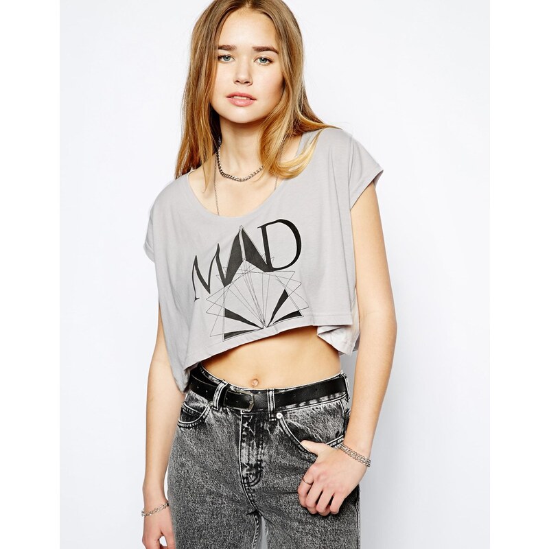 Illustrated People Mad Crop Top
