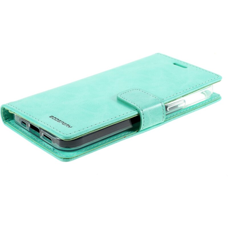 Knížkové pouzdro na iPhone 12 mini - Mercury, Bluemoon Diary Mint