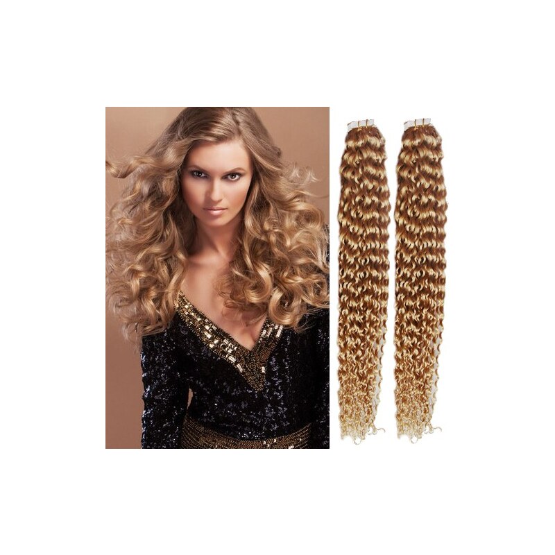 Clipinhair Vlasy pro metodu Pu Extension / TapeX / Tape Hair / Tape IN 48529372