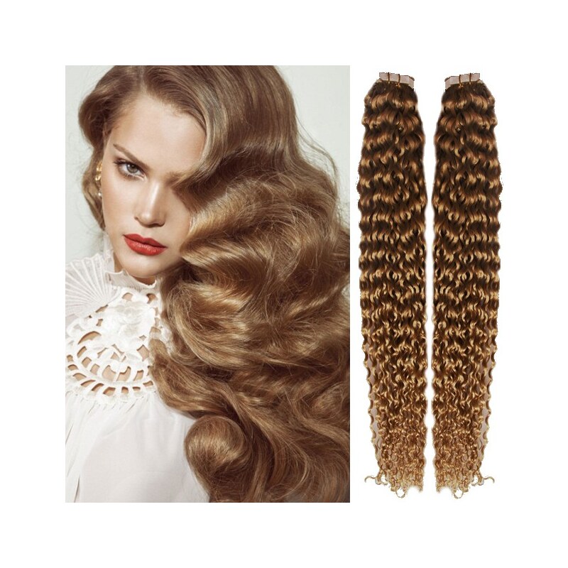 Clipinhair Vlasy pro metodu Pu Extension / TapeX / Tape Hair / Tape IN 48529365