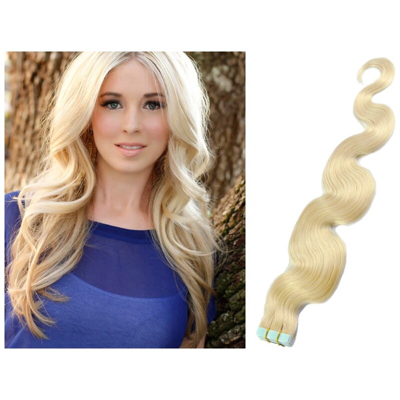 Clipinhair Vlasy pro metodu Pu Extension / TapeX / Tape Hair / Tape IN 48529388