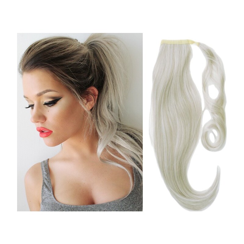 Clipinhair Clip in příčesek culík / cop 100% japonský kanekalon 60cm - 55509293