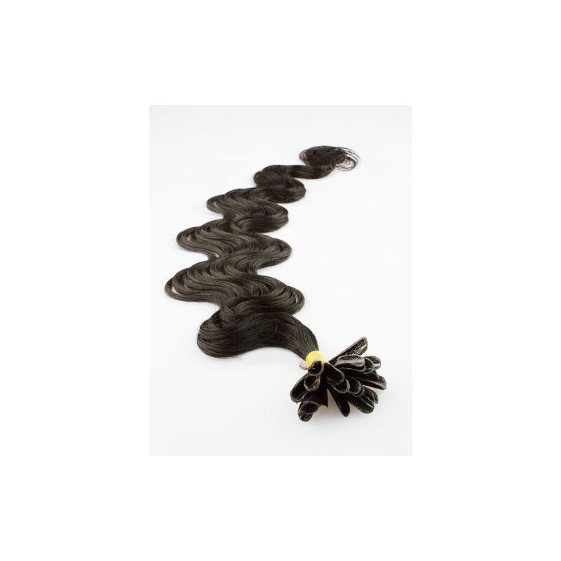 Clipinhair Vlasy evropského typu k prodlužování keratinem 50cm vlnité 48529487