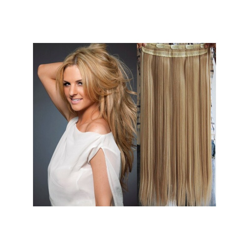 Clipinhair Clip in pás japonský kanekalon 63cm rovný – přírodní
