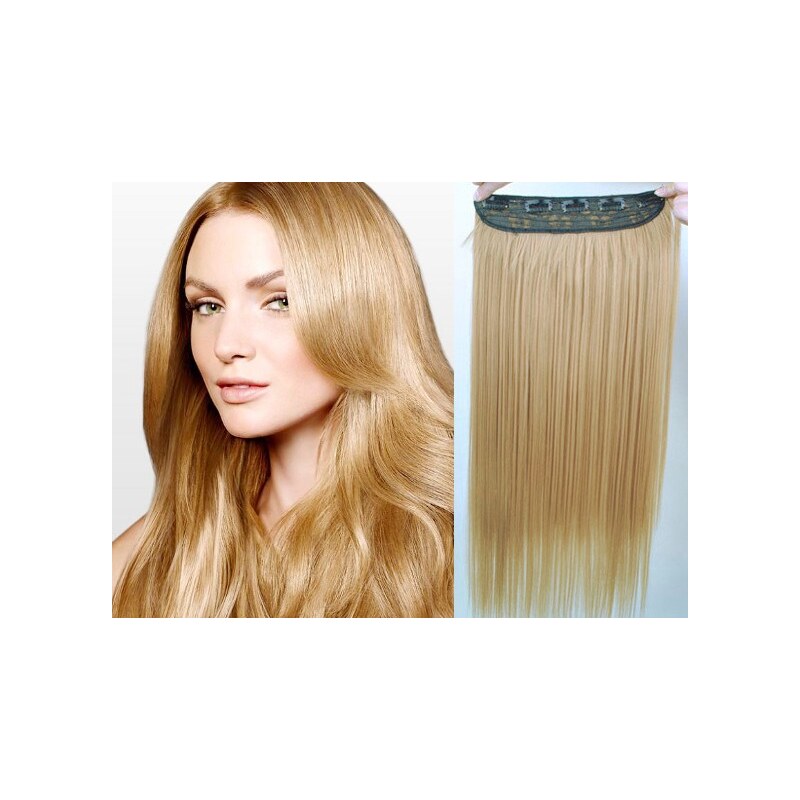 Clipinhair Clip in pás japonský kanekalon 63cm rovný – přírodní