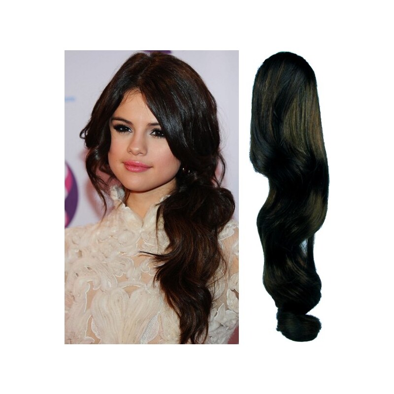 Clipinhair Clip in příčesek culík / cop 100% japonský kanekalon 60cm 48529673