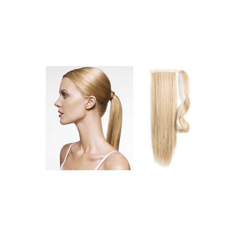 Clipinhair CLIP IN CULÍK 100% LIDSKÉ REMY VLASY 50CM -