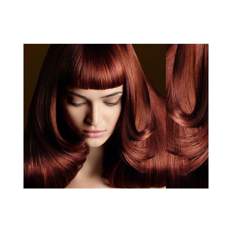 Clipinhair Clip in ofina – REMY 100% lidské vlasy – MĚDĚNÁ