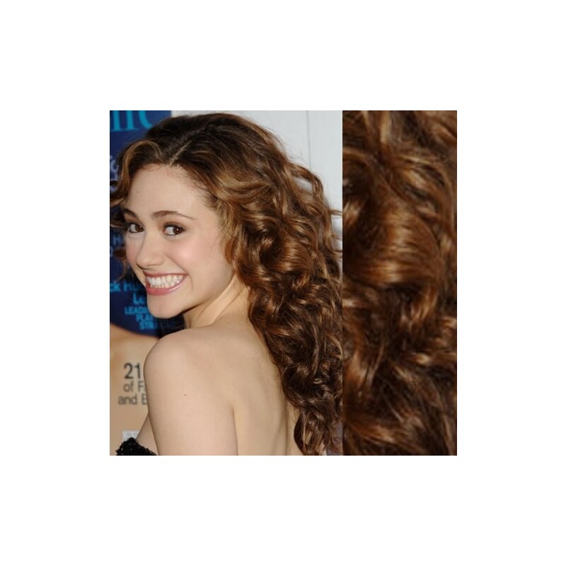 Clipinhair Clip in kudrnaté vlasy 100% lidské REMY 53cm -