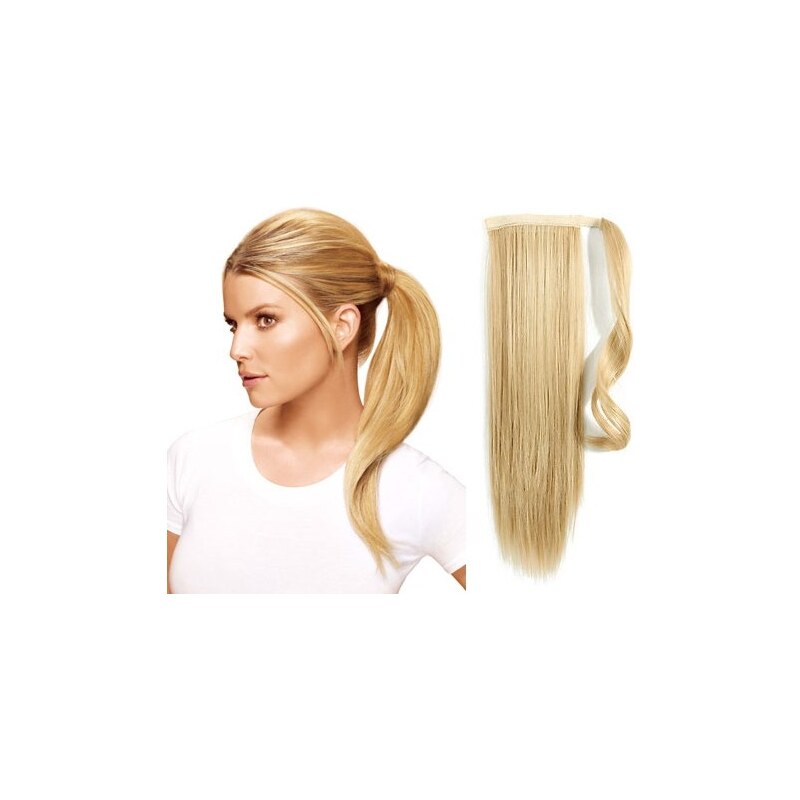 Clipinhair Clip in příčesek culík / cop 100% japonský kanekalon 60cm - 48529772