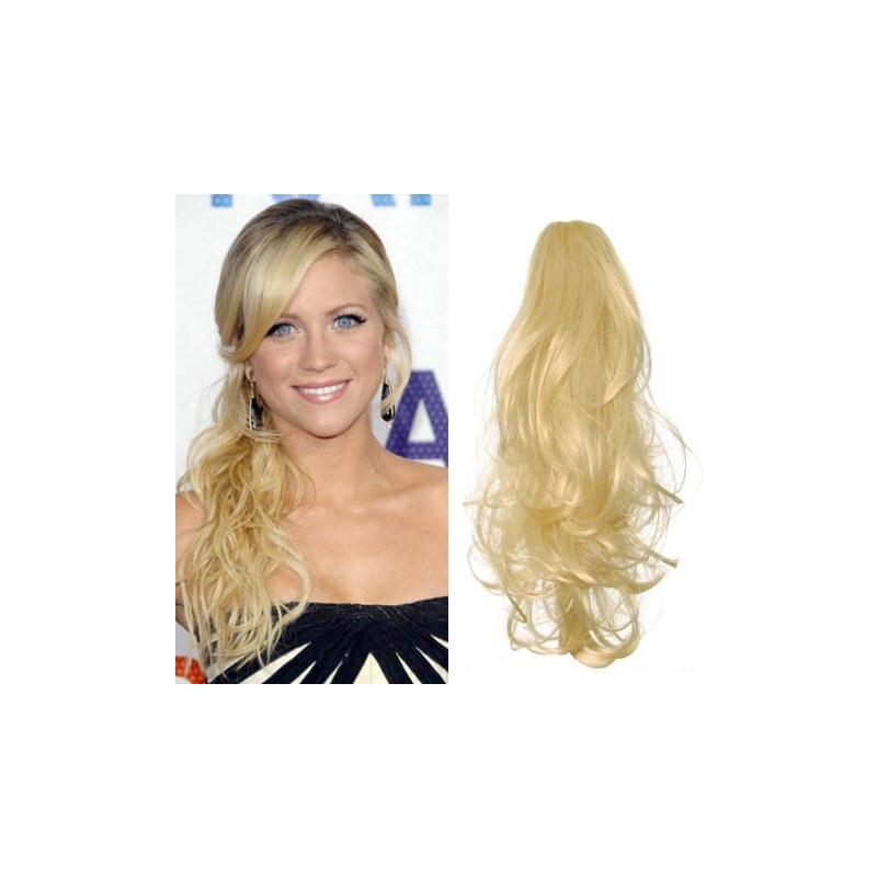 Clipinhair Clip in příčesek culík / cop 100% japonský kanekalon 60cm 48529752