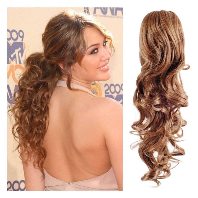 Clipinhair Clip in příčesek culík / cop 100% japonský kanekalon 60cm 48529754