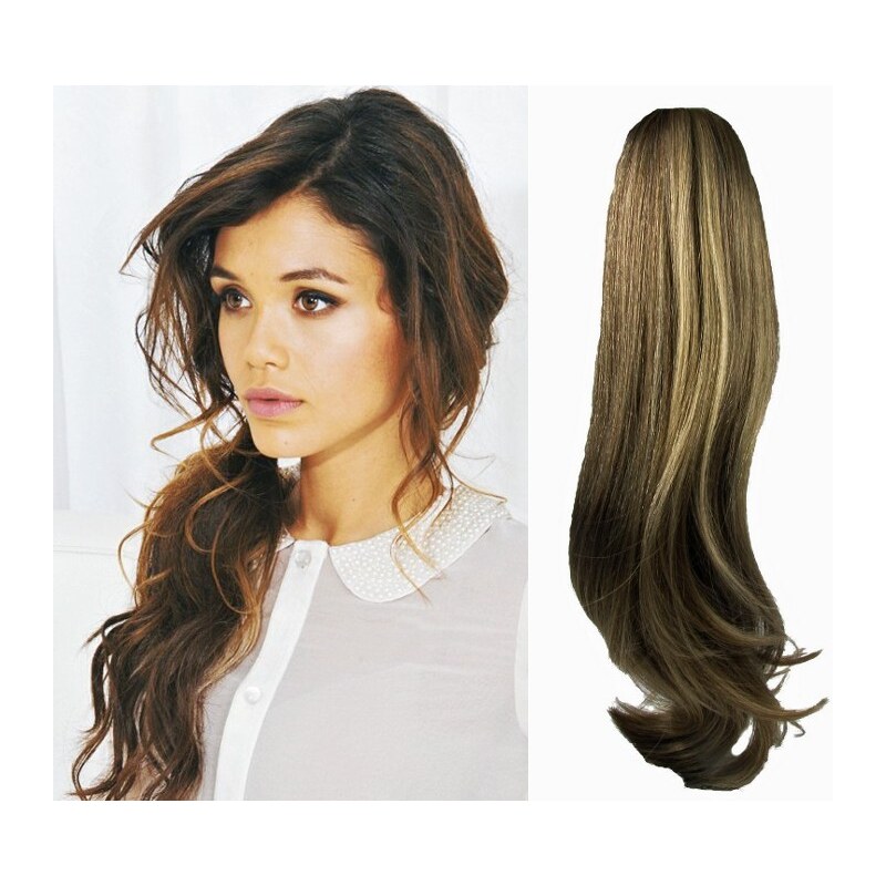 Clipinhair Clip in příčesek culík / cop 100% japonský kanekalon 60cm 48529760