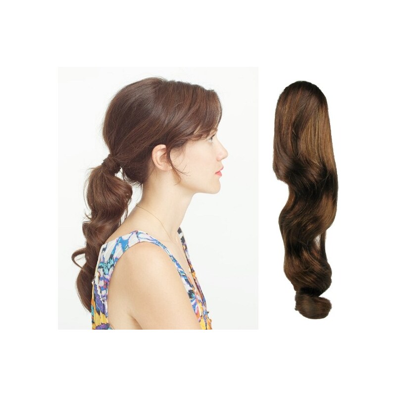 Clipinhair Clip in příčesek culík / cop 100% japonský kanekalon