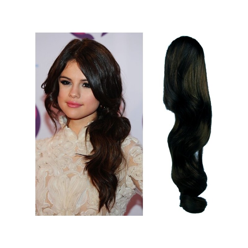 Clipinhair Clip in příčesek culík / cop 100% japonský kanekalon 60cm 48529767