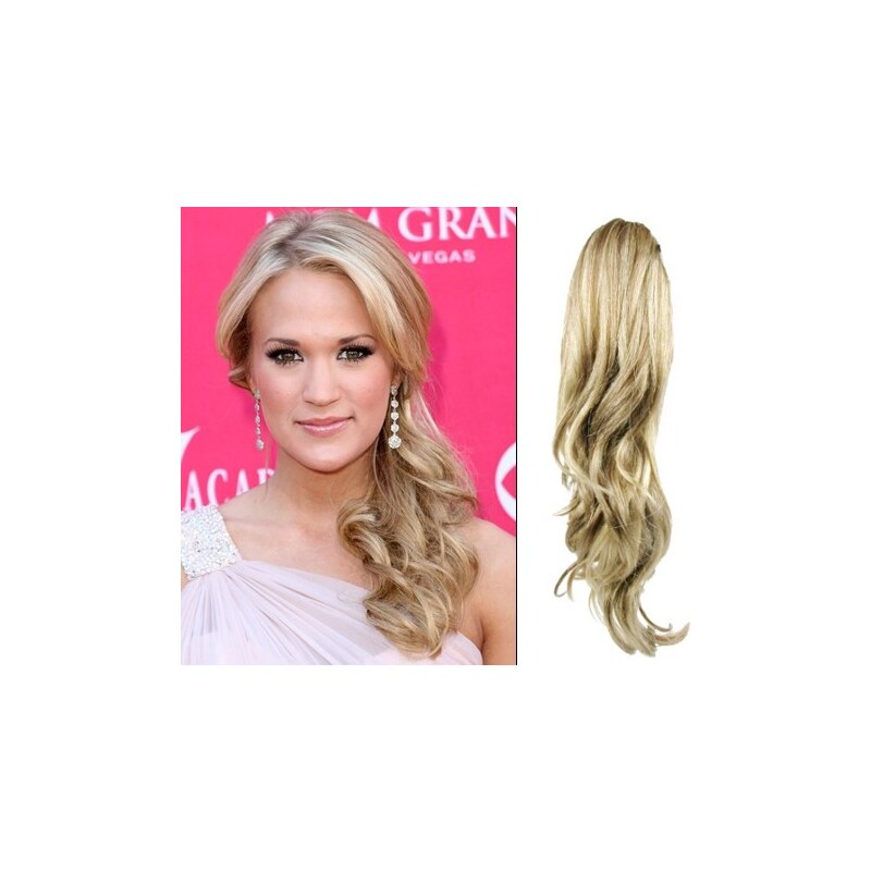 Clipinhair Clip in příčesek culík / cop 100% japonský kanekalon 60cm 48529748