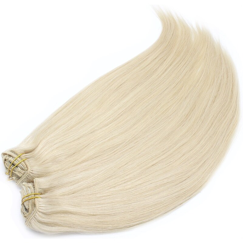 Clipinhair Clip in maxi set 53cm pravé lidské vlasy – REMY 200g