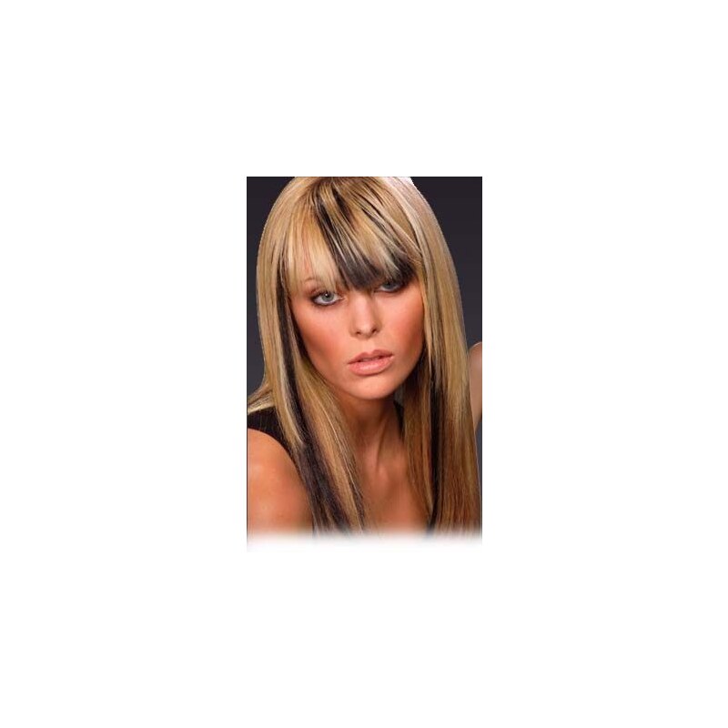 Clipinhair Clip in vlasy - pramínek – REMY 100% lidské vlasy – černá 48530029