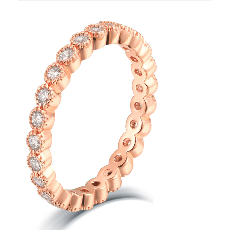 Olivie Stříbrný prstýnek ROSE 4708 55513033