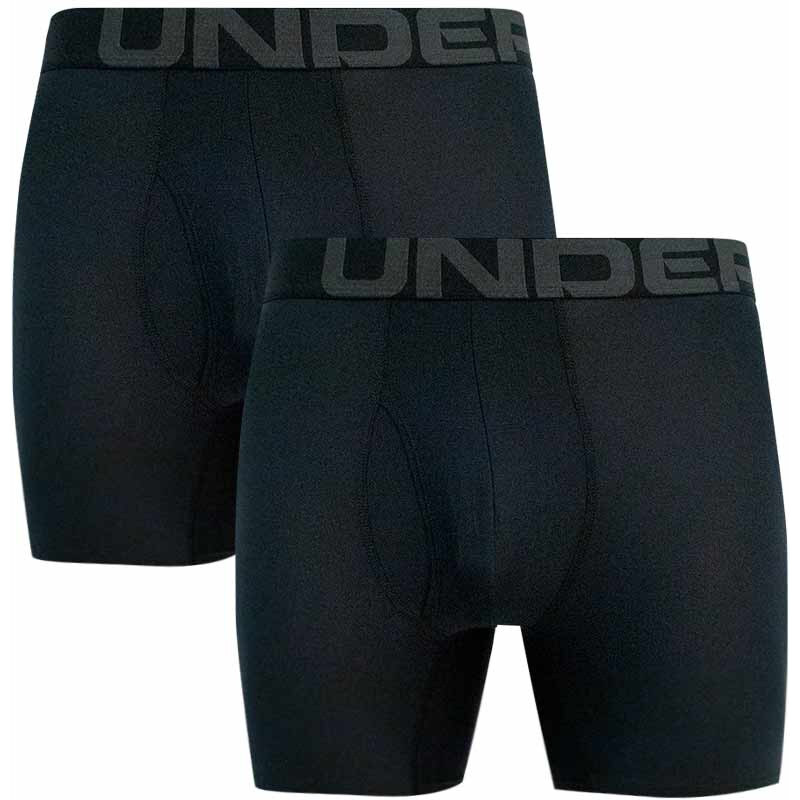 2PACK pánské boxerky Under Armour černé (1363619 001)