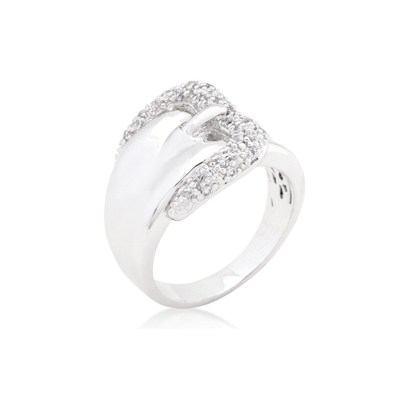 LYRA Prsten s čirými Zirkony R08306R-C01