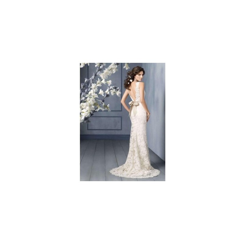 krajkové ivory svatební šaty Rosabella S