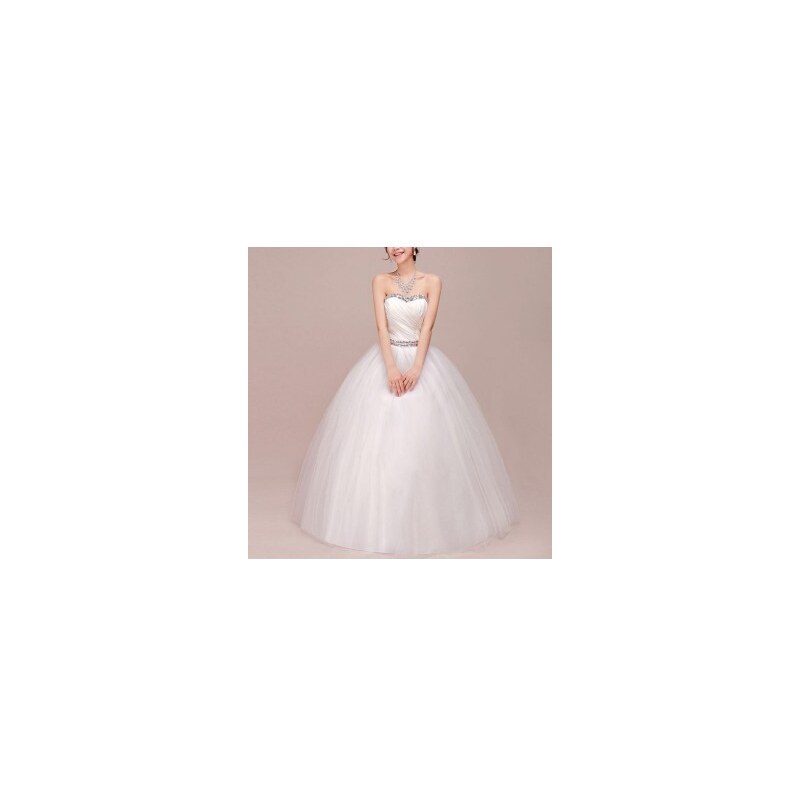 luxusní tylové svatební šaty s bohatou sukní Alexandra L-XL
