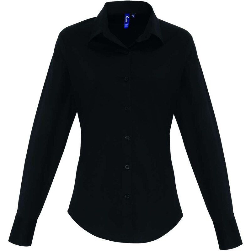 Premier Dámská košile s dlouhými rukávy STRETCH-FIT – 114887604