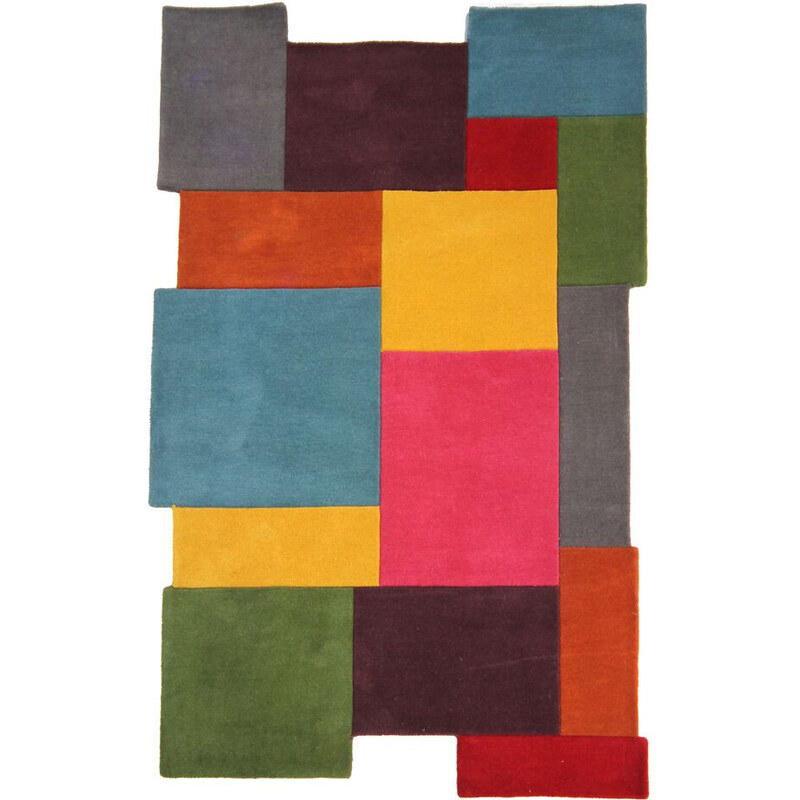 Flair Rugs koberce AKCE: 66x300 cm Kusový koberec Abstract Collage Multi - 66x300 cm