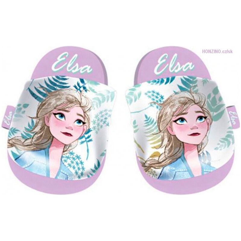 MLC Dětské měkké papuče Ledové království - Frozen - motiv Elsa