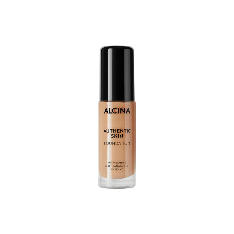 Alcina Authentic Skin Foundation 28,5ml, Medium, poškozený vršek