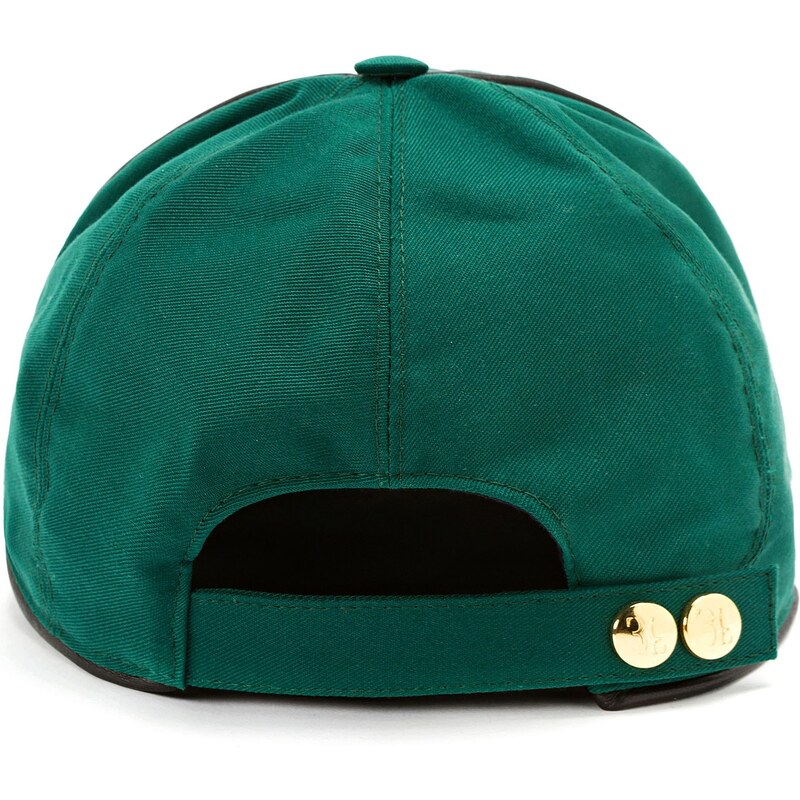BILLIONAIRE Visor Hat Giglio Zelená kšiltovka