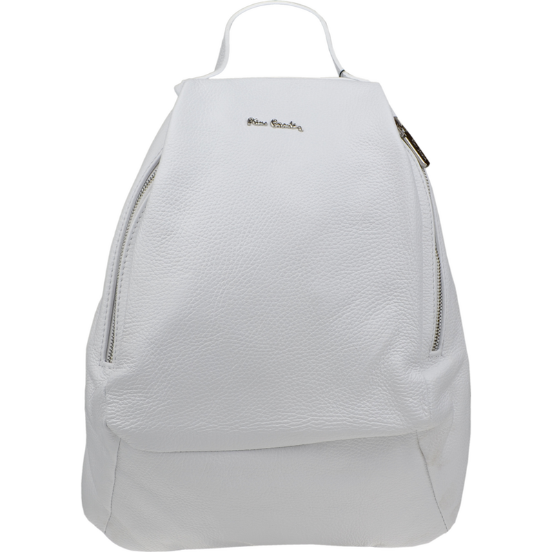 Bílá kožená italská kabelka Pierre Cardin 1750 Bianco NovaKabelka.cz 109523337
