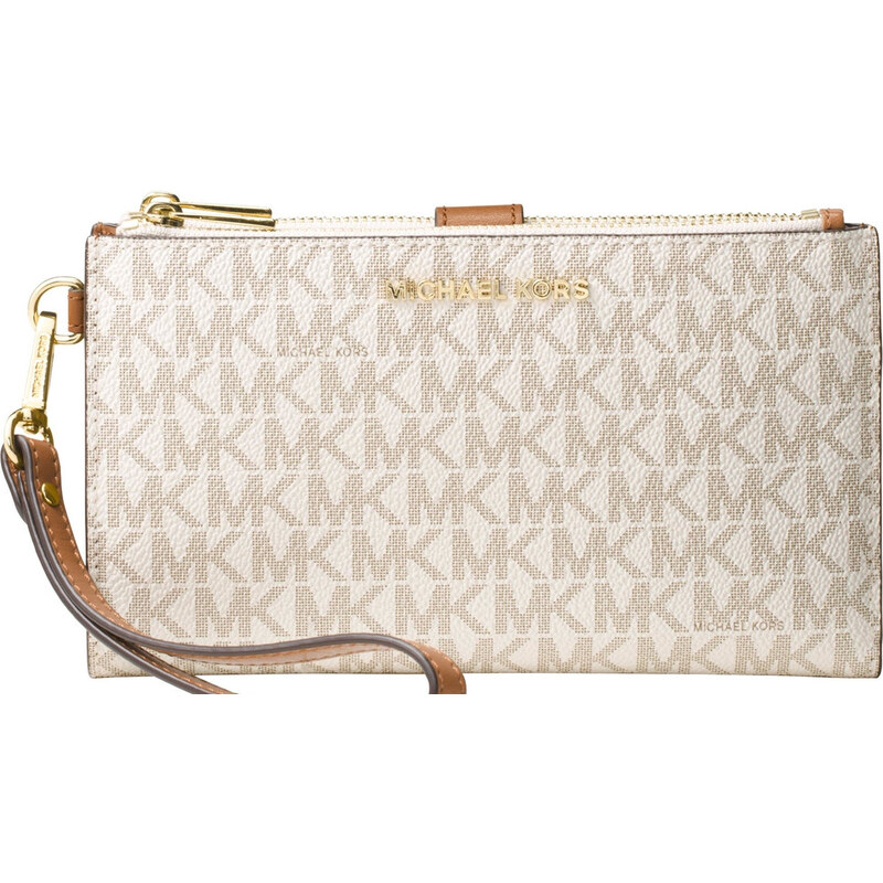 Michael Kors Peněženka Jet Set Travel Double Zip Vanilla